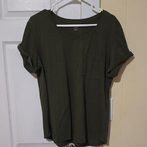 Dark Green Short Sleeve Tee